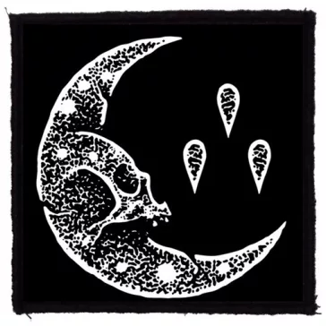 CURRENTS: Moon (9,5 cm x 9,5 cm) (felvarró) 