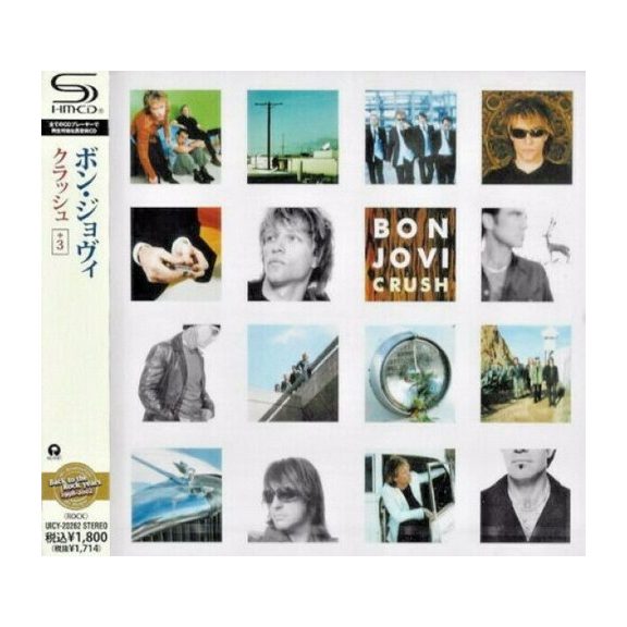 BON JOVI: Crush (CD, japán, SHMCD) BON JOVI: Crush (CD, japán, SHMCD)