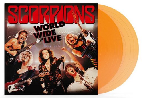 SCORPIONS: World Wide Live (2LP orange)