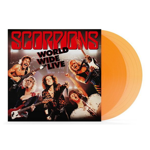 SCORPIONS: World Wide Live (2LP orange) SCORPIONS: World Wide Live (2LP orange)