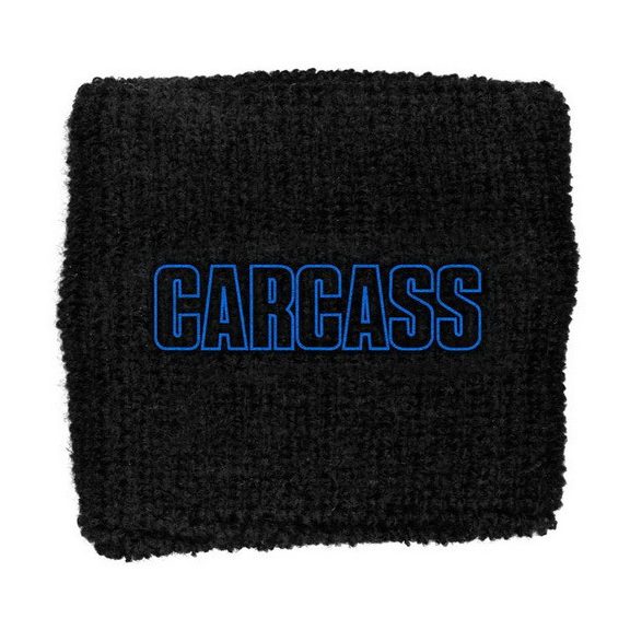 CARCASS: Logo (frottír csuklószorító) CARCASS: Logo (frottír csuklószorító)