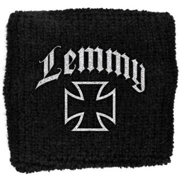 LEMMY: Iron Cross (frottír csuklószorító) 
