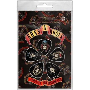   GUNS N' ROSES - Appetite For Destruction (5 db pengető, 1 mm vastag) 
