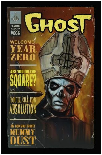 GHOST: Magazine (zászló)