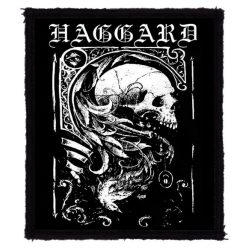 HAGGARD: Poem For The Lost (8 cm x 9,5 cm) (felvarró) 