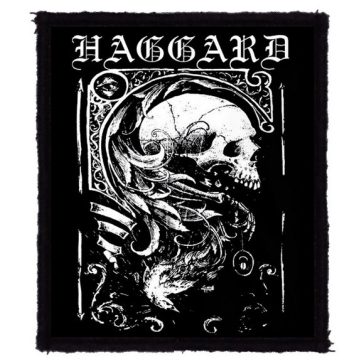 HAGGARD: Poem For The Lost (8 cm x 9,5 cm) (felvarró) 