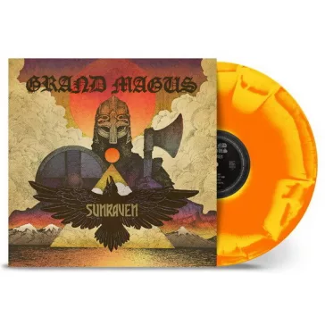 GRAND MAGUS: Sunraven (LP, yellow orange)