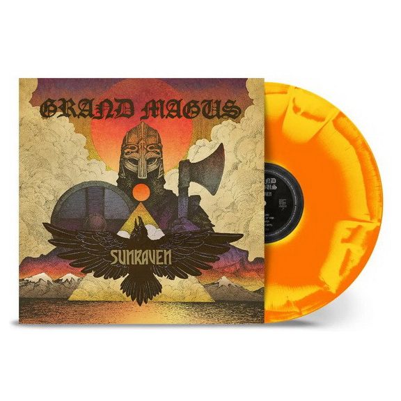 GRAND MAGUS: Sunraven (LP, yellow orange) GRAND MAGUS: Sunraven (LP, yellow orange)