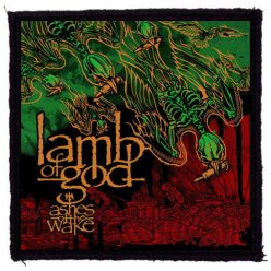 LAMB OF GOD: Ashes On A Wake (9,5 cm x 9,5 cm) (felvarró) 
