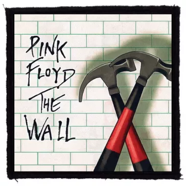 PINK FLOYD: The Wall (9,5 cm x 9,5 cm) (felvarró) 