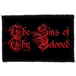 THE SINS OF THY BELOVED: Logo (9,5 cm x 6,5 cm) (felvarró) 