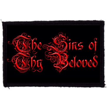 THE SINS OF THY BELOVED: Logo (9,5 cm x 6,5 cm) (felvarró) 