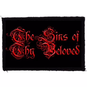 THE SINS OF THY BELOVED: Logo (9,5 cm x 6,5 cm) (felvarró) 