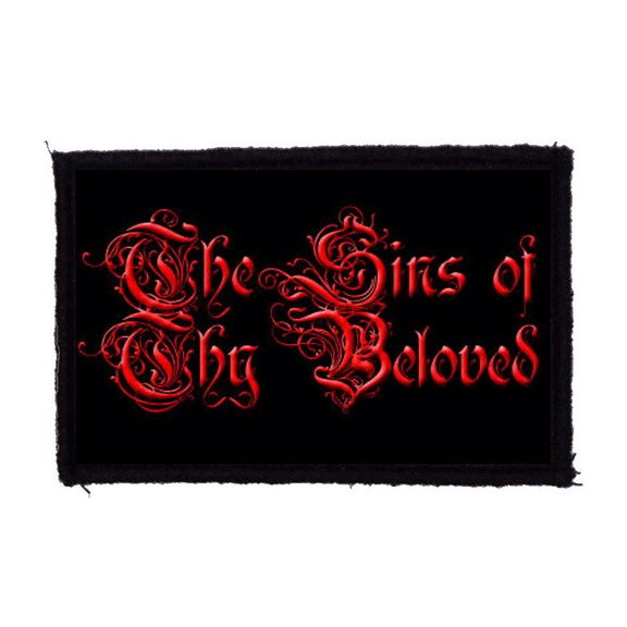 THE SINS OF THY BELOVED: Logo (9,5 cm x 6,5 cm) (felvarró) THE SINS OF THY BELOVED: Logo (9,5 cm x 6,5 cm) (felvarró)