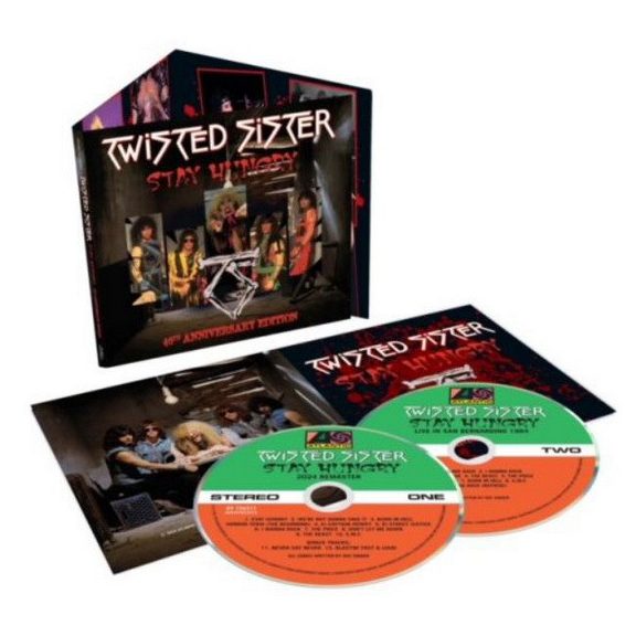 TWISTED SISTER: Stay Hungry 40Tth Anniversary (2CD) TWISTED SISTER: Stay Hungry 40Tth Anniversary (2CD)