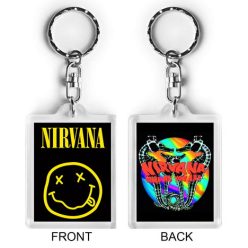 NIRVANA - Smiley (kulcstartó)