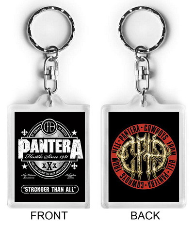 PANTERA - Stronger Than All (kulcstartó)