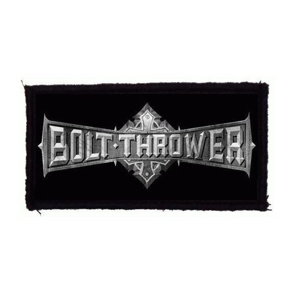 BOLT THROWER: Logo (9,5 cm x 4,5 cm) (felvarró) BOLT THROWER: Logo (9,5 cm x 4,5 cm) (felvarró)
