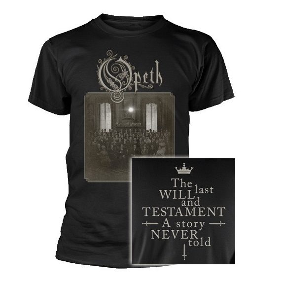 OPETH: The Last Will And Testament (póló) OPETH: The Last Will And Testament (póló)