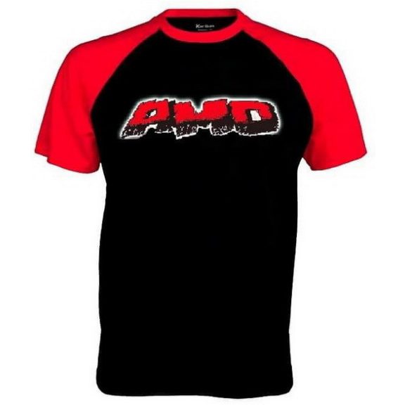 AMD: Logo (fekete/piros póló) AMD: Logo (fekete/piros póló)