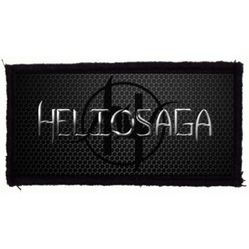 HELIOSAGA: Logo (9,5 cm x 4,5 cm) (felvarró) 