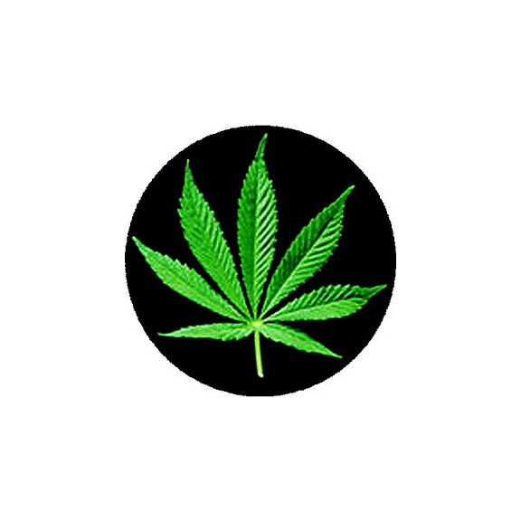 CANNABIS: Leaf (nagy jelvény, 3,7 cm) CANNABIS: Leaf (nagy jelvény, 3,7 cm)