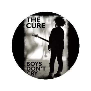 CURE: Boys Don't Cry (jelvény, 2,5 cm) 