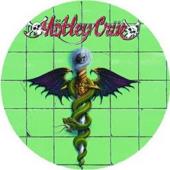 MÖTLEY CRÜE: Dr. Feelgood (nagy jelvény, 3,7 cm)