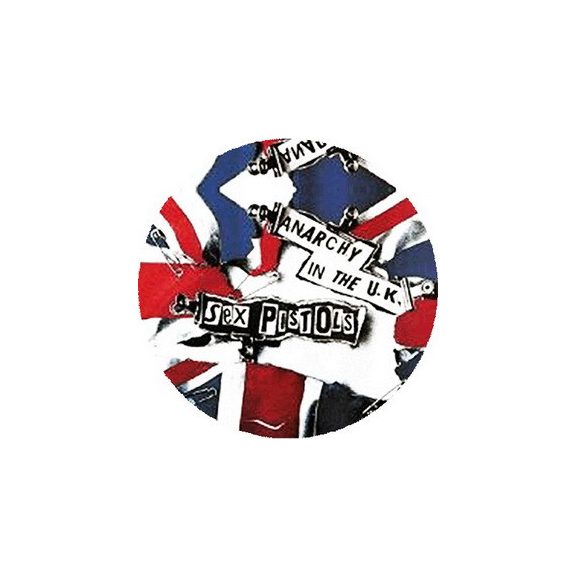 SEX PISTOLS: Anarchy In The U.K. (nagy jelvény, 3,7 cm) SEX PISTOLS: Anarchy In The U.K. (nagy jelvény, 3,7 cm)