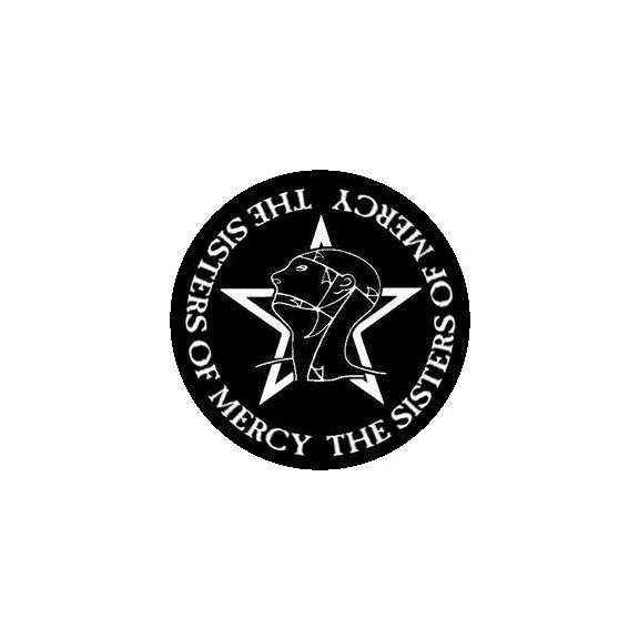 SISTERS OF MERCY: Logo (jelvény, 2,5 cm) SISTERS OF MERCY: Logo (jelvény, 2,5 cm)