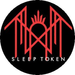 SLEEP TOKEN: Logo (jelvény, 2,5 cm) 