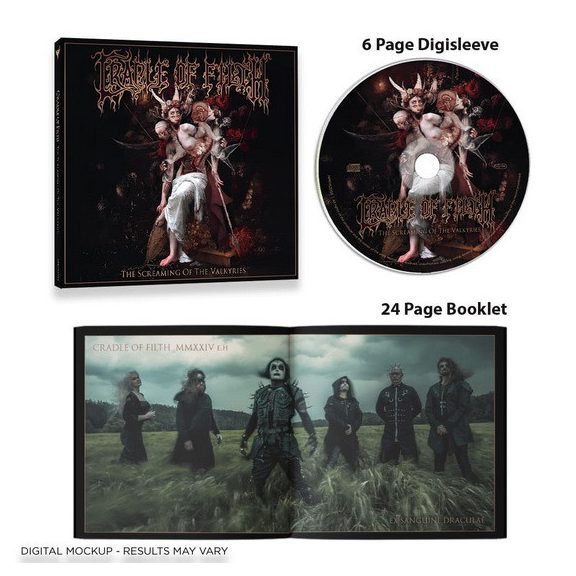 CRADLE OF FILTH: The Screaming Of The Valkyries (CD) CRADLE OF FILTH: The Screaming Of The Valkyries (CD)
