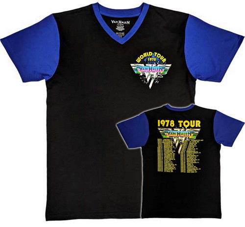 VAN HALEN: 1978 Tour Raglan (póló)