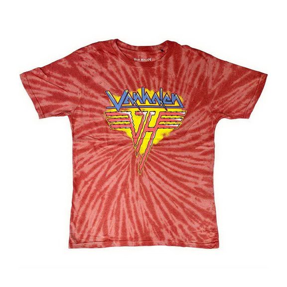 VAN HALEN: Jagged logo (red wash) (póló) VAN HALEN: Jagged logo (red wash) (póló)