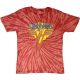 VAN HALEN: Jagged logo (red wash) (póló)