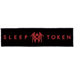 SLEEP TOKEN: Logo superstrip (22 cm x 5 cm) (felvarró)