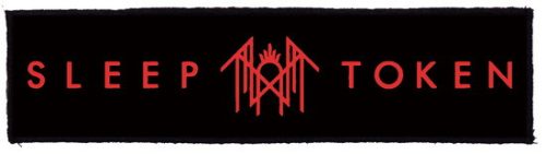 SLEEP TOKEN: Logo superstrip (22 cm x 5 cm) (felvarró)