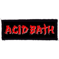 ACID BATH: Logo (12,5 cm x 4 cm) (felvarró) 