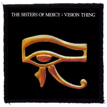   SISTERS OF MERCY: Vision Thing (9,5 cm x 9,5 cm) (felvarró) 