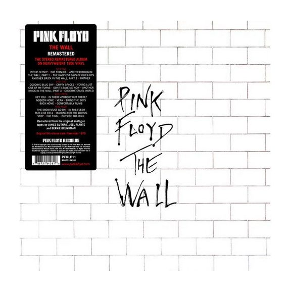 PINK FLOYD: The Wall (2LP, 180gr, remastered) PINK FLOYD: The Wall (2LP, 180gr, remastered)