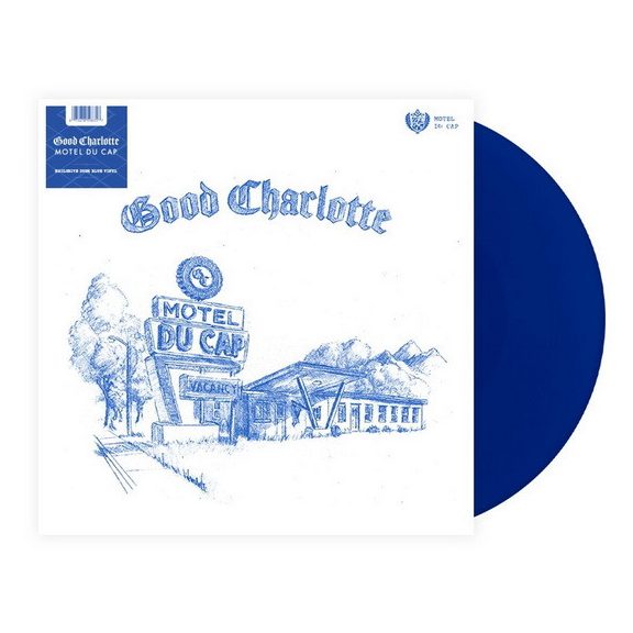 GOOD CHARLOTTE: Motel Du Cap (LP, blue) GOOD CHARLOTTE: Motel Du Cap (LP, blue)