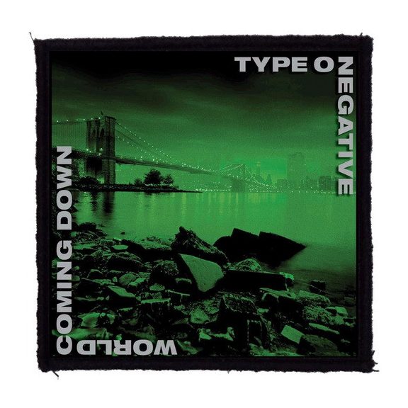 TYPE O NEGATIVE: World Coming Down (9,5 cm x 9,5 cm) (felvarró) TYPE O NEGATIVE: World Coming Down (9,5 cm x 9,5 cm) (felvarró)