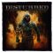 DISTURBED: Indestructible (9,5 cm x 9,5 cm) (felvarró) 