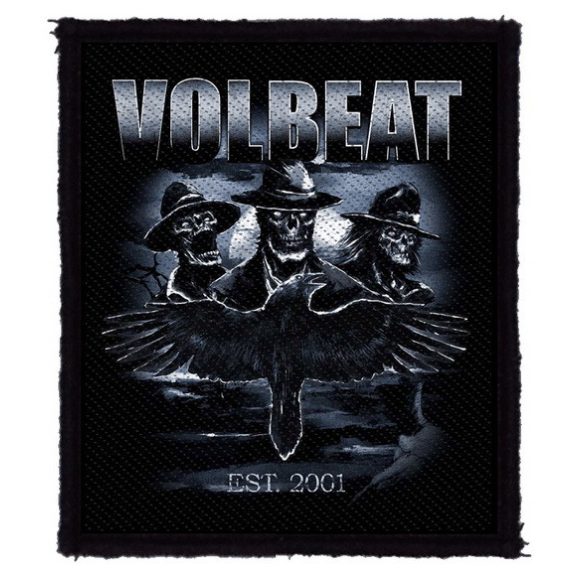 VOLBEAT: Outlaw Raven (8 cm x 9,5 cm) (felvarró) VOLBEAT: Outlaw Raven (8 cm x 9,5 cm) (felvarró)