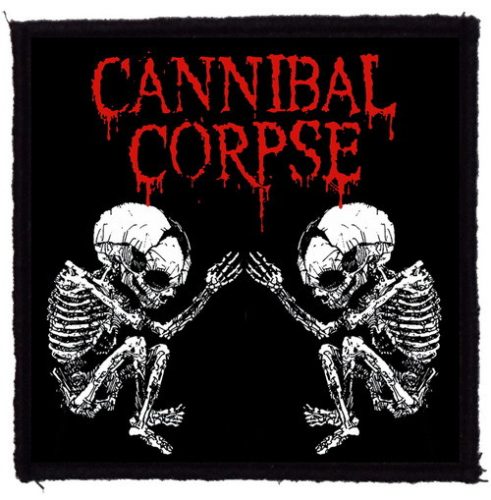CANNIBAL CORPSE: Skeletons (9,5 cm x 9,5 cm) (felvarró) 