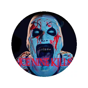 ICE NINE KILLS: A Work Of Art (nagy jelvény, 3,7 cm)