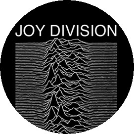JOY DIVISION: Unknown Pleasures (jelvény, 2,5 cm) 