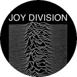 JOY DIVISION: Unknown Pleasures (nagy jelvény, 3,7 cm)