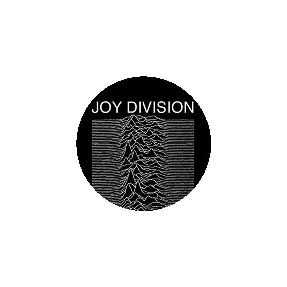 JOY DIVISION: Unknown Pleasures (nagy jelvény, 3,7 cm) JOY DIVISION: Unknown Pleasures (nagy jelvény, 3,7 cm)