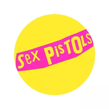 SEX PISTOLS: Logo (jelvény, 2,5 cm) 